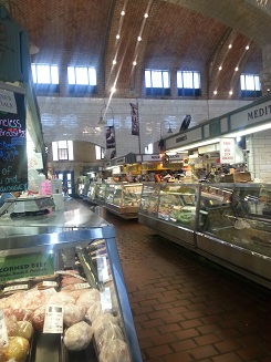 Im Westside Market - einer alten Markthalle mit vielen verschiedenen Stnden